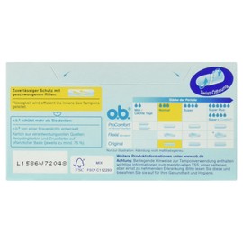 o.b. Original Tampons Normal Pack of 32
