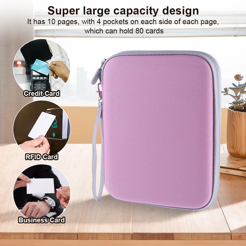 AZURAOKEY Card Case for Yoto Cards Mini Audiobook Cards, Soft