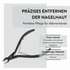 PARSA Beauty Men Cuticle Nippers Precise Cuticle Removal Stainless Steel
