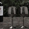 Sky Fish Stainless Steel Wine Goblets 2-Pack 18oz | Black
