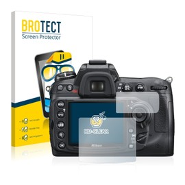 BROTECT Pack of 2 Screen Protectors Compatible with Nikon D300S Screen Protector Ultra Clear