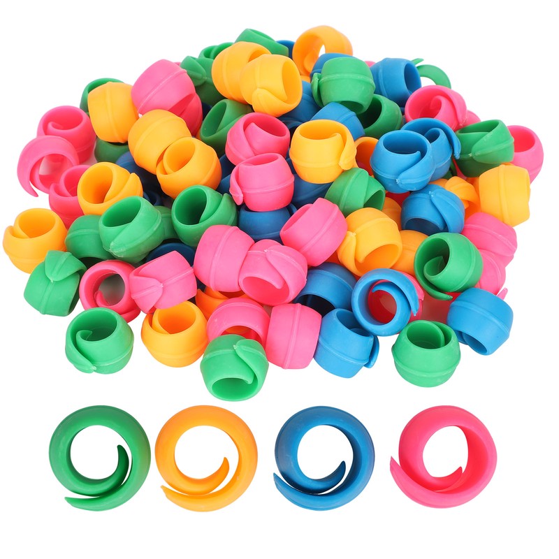 100Pcs Bobbin Holder Clip Thread Buddies Clamps Spool Organizer Sewing