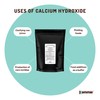 100g Food Grade Calcium Hydroxide Powder - FCC Hydrated Slaked