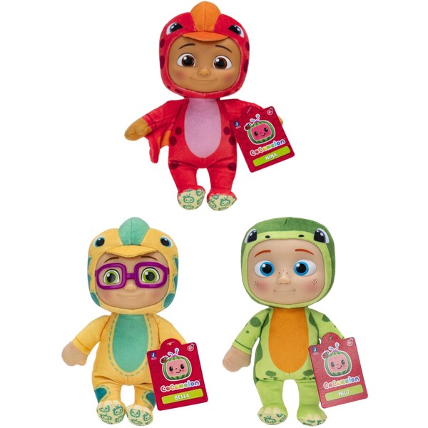 Toptoys2u Bargain Bundles Co-Comelon Super Soft 21cm Gift Quality Plush