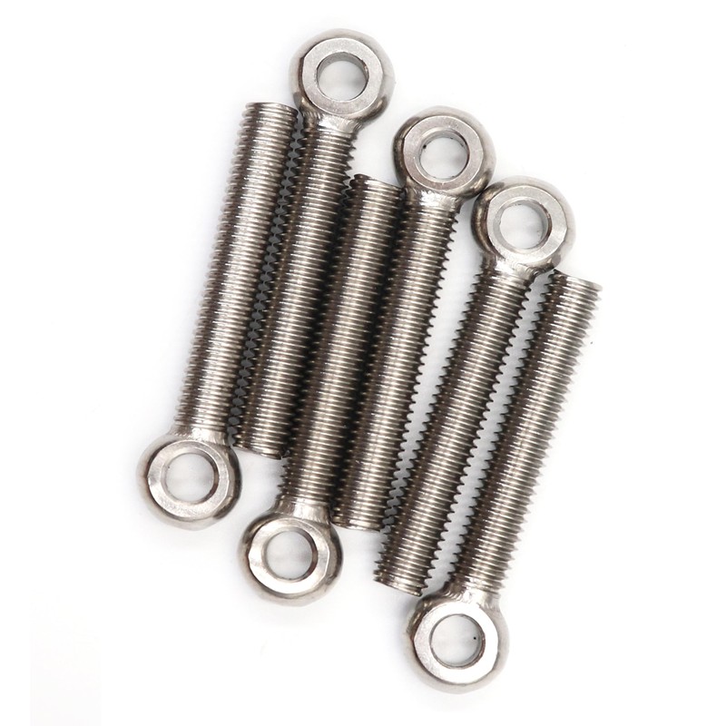 binifiMux 6pcs 304 Stainless Steel M8 x 50mm Machinery Shoulder