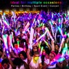 Taotuo 30 PCS LED Light Up Foam Sticks Party Favors