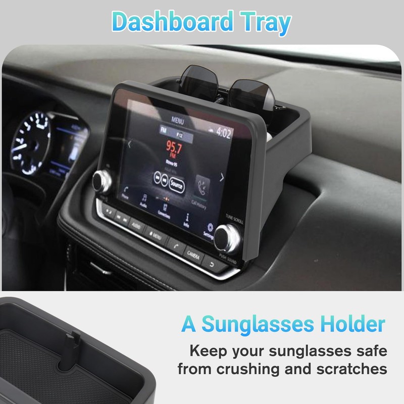 Sinminou 3PCS Center Console Organizer Compatible with 2021-2024 2025 Nissan