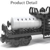 TRavesty City Freight Train Car Building Blocks Construction Kit, Freight