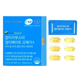 The Littles Altige Booster Ultimate Omega 3 1385mg x 30 capsules (6) / 더리틀스 알티지부스터 얼티메이트 오메가3 1385mg x 30캡슐 6개