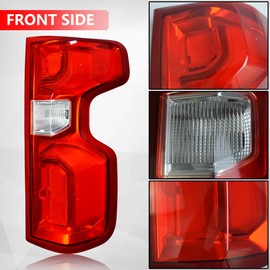 BOGYL LED Lamp Rear Tail Light Assembly Replacement for 2019 2020 2021 2022 2023 Chevy Silverado 1500 2500 3500 Rear Light With LED Bulb and Harness Replace OE 84678149 (Left Driver Side)
