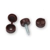 (TUISKU) Decorative Screws M6 Plastic Set of 40 Hinged Screws