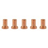 60pcs PT-31 Extended Air Plasma Cutting Nozzle Electrode Consumables Fit