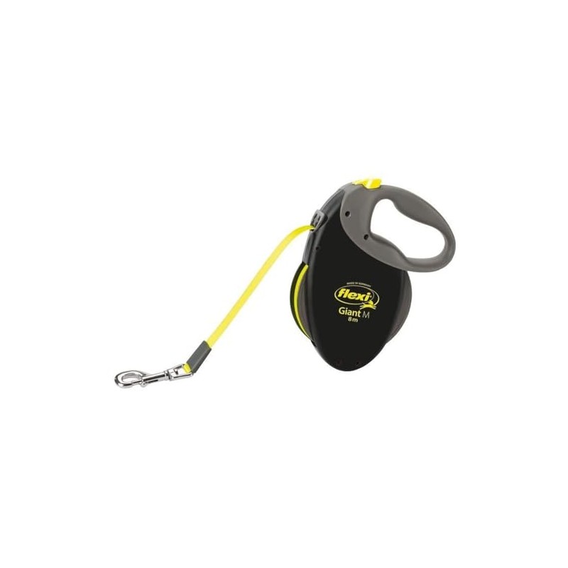 flexi Giant M Tape 8 m black/neon yellow