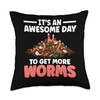 Composter Bin Vermicomposting Bin Worm Composting Worm Farm Throw Pillow