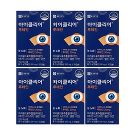 Chong Kun Dang Health iClear Eye Love Lutein 30 Capsules 6 Boxes / 종근당건강 아이클리어 눈사랑 루테인 30캡슐 6박스