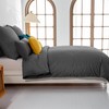 Soifox Red Bed Linen 135 x 200 cm, Anthracite, Microfibre