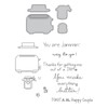 Spellbinders Toast with Jam 'n Bread Stamp and Die Set,