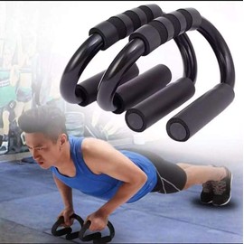 EZONEDEAL Push Up Bar S Shapes, Push up Stands Support Sweat Absorbent Thick Sponge Non-slip Fitness Stand For Men Women Strength Training Workout Equipment Home Gym - Push Up Handles For Floor