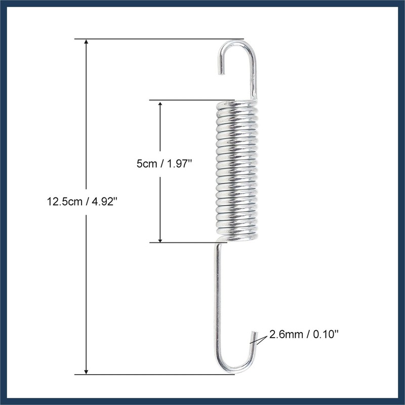 INFINAUTO Motorcycle Main Stands Bracket Kickstand Return Spring for GN125