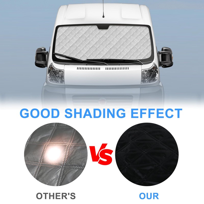 Federedevo Window Full Sun Shade for Ram ProMaster 2014-2024 |