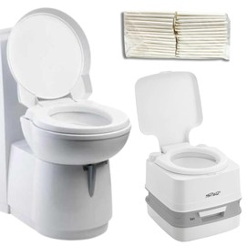 Bowl Protect | Flushable Toilet Bowl Liner | 30 Pack XL | Eco-Friendly Biodegradable | Caravan Motorhome RV | Travel | Public Toilet Cover Hygeine Barrier | Chron's | IBS | No Stains | No Splash