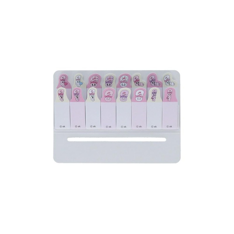 Sun-Star Stationery S2850923 Ester Bunny Goods, Sticky Notes, Slim, Die-Cut,