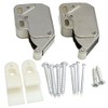 HDST-E12 2pcs Mini Tip Catch Spring Loaded Cupboard Caravan Door