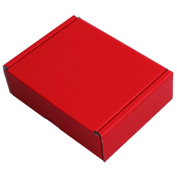 MEG4TEC 20 x Red Boxes 17.5cm x 14cm x 6cm,