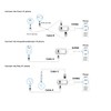 Yealink EHS60 - Adaptador de auriculares inalámbricos (WH62/WH63) para teléfonos