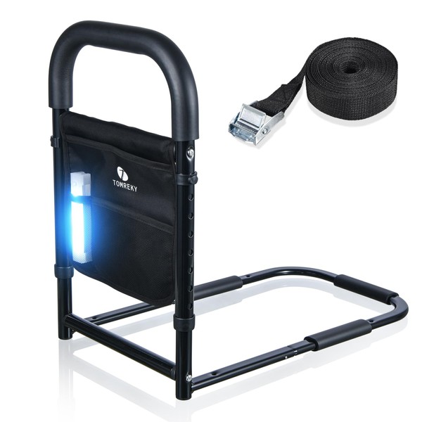 Bed Rails for Elderly Adults Assist Safety with Motion Light