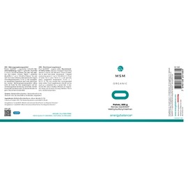 MSM OptiMSM 100% Pure Powder 500 g
