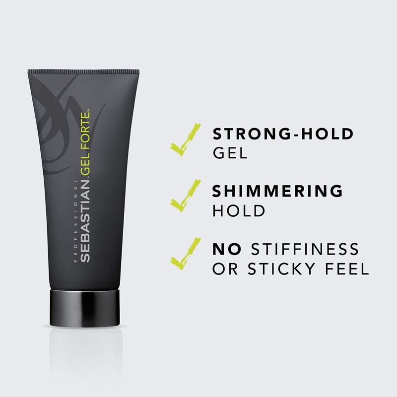 Sebastian Professional Gel Forte Strong-Hold Hair Styling Gel | Enhance
