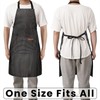 BeLuyi Adjustable Bib Apron with 2 Pockets Chef Cooking Kitchen