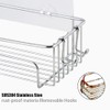 Nandae Shower Caddy Hanging Basket Shelf, 2 Pack Bathroom Basket