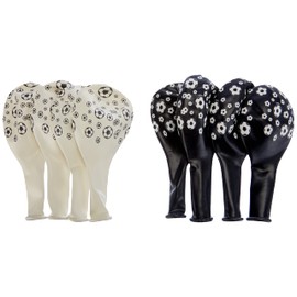 Folat 26205 Football Balloons - 8 pieces, Multi Colors