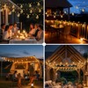 MERRIMAX M Solar String Lights Outddor, 257LEDs 25Ft Solar Powered