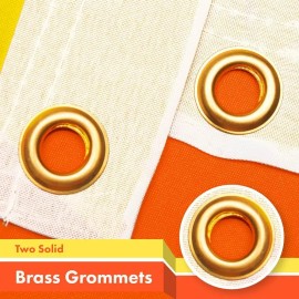 UD_G128 3 Pack: Bhutan Bhutanese Flag  3x5 Ft  LiteWeave Pro Series Printed 150D Polyester  Country Flag, Indoor/Outdoor, Vibran