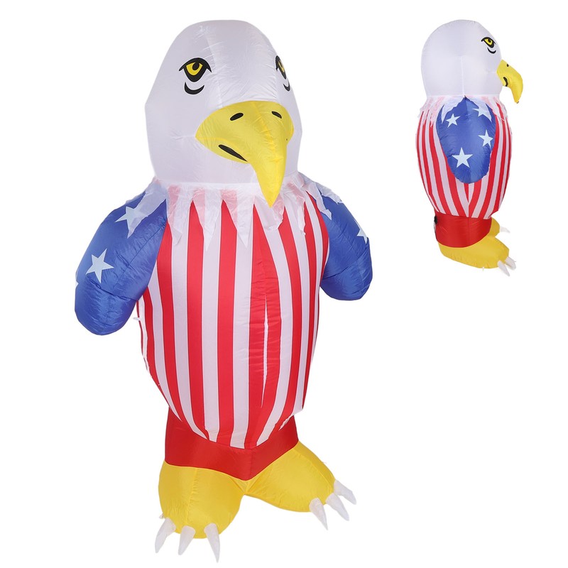 Inflatable Eagle Patriotic Independence Day Decor IP44 Waterproof Blow Up