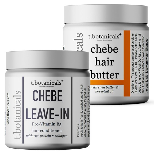 Set of Chebe Butter and Chebe Leave In Conditioner Lustrous