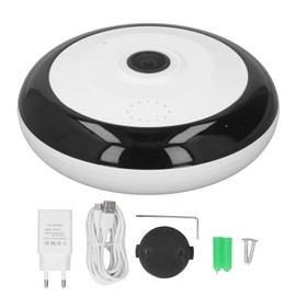 360 Degree Panoramic Camera 1.3MP VR Fisheye Monitoring WiFi Wireless AP Hotspot Indoor Security Camera