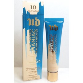 URBAN DECAY STAY NAKED HYDROMANIAC TINTED GLOW HYDRATOR 10 ULTRA FAIR 1.1 OZ NWB