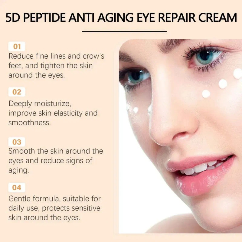 Ki Crema Reparadora De Ojos Con Péptidos 5d