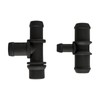 FUSCH 2PCS HVAC Heater Water Hose Tee Connector Compatible with