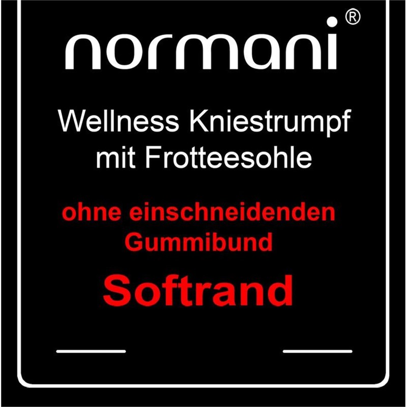 normani 6 Pairs Original Business Knee Socks Cotton with Elastane