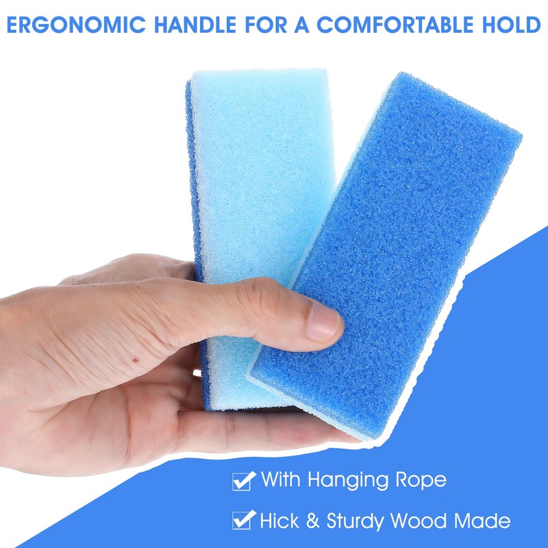 ElevateTech 4Pcs Pumice Stone for Feet, Foot Callus Remover Pedicure