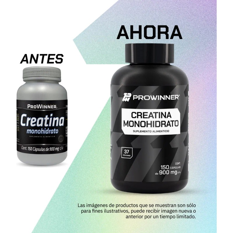 Suplemento Creatina Monohidrato 100 (150 Cps) - Prowinner Natural