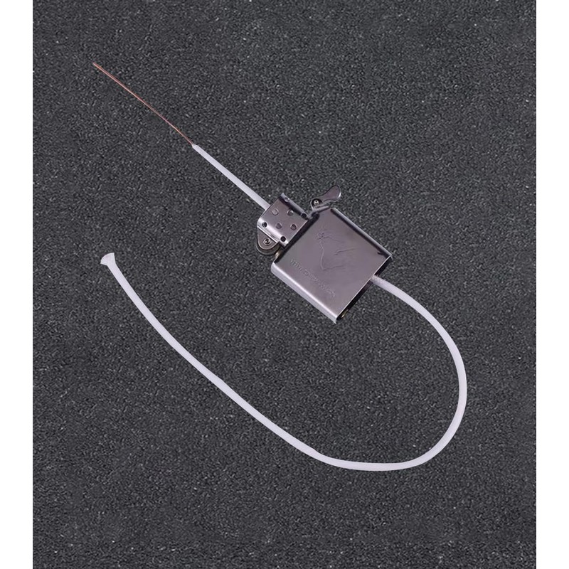 Kerosene Lighter Consumables Replacement Cotton Core with Metal Needle Accessories