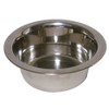 Rosewood Stainless Steel Bowl Deluxe, 8-inch