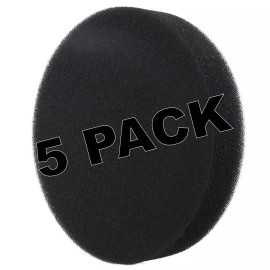 Electric Vac LLC 5 Pk, Bissell PreMotor Filter for Powerforce Helix Upright Vacuums, 1608225