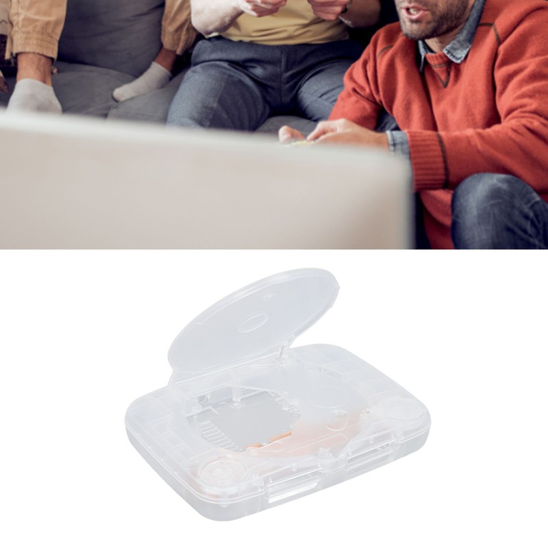 Console Replacement Shell Translucent Retro Console Case for PS1 for